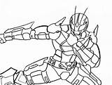 Rider Kamen Robo Mewarnai Netart sketch template