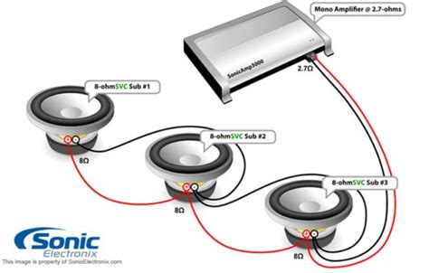 wiring diagram  subwoofers
