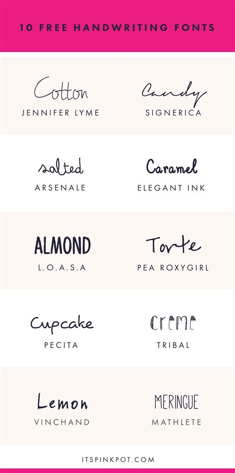 check    gorgeous  handwriting fonts