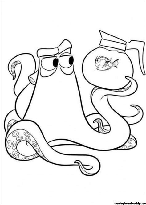 finding dory coloring pages drawing board weekly
