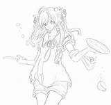 Coloring Lineart Hellobaby Deviantart sketch template