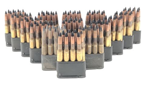 lot  rounds   black tip ap ammo