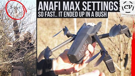 parrot anafi max speed test  crash setup  big phones youtube