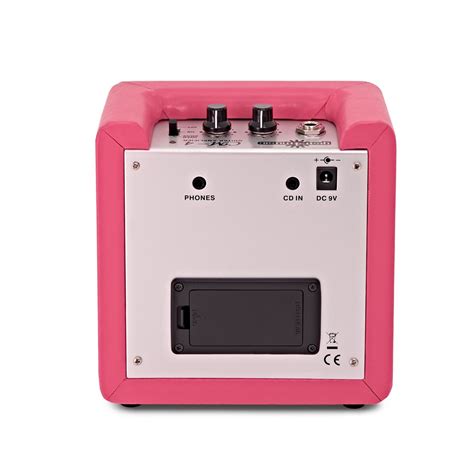 mini guitar amp  gearmusic pink  gearmusic