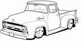 Ford Coloring Pages F150 Truck Printable Pickup Getcolorings Color sketch template