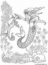 Coloring Mermaid Pages Mako Popular sketch template