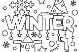 Winter Pages Season Colouring Getcolorings Coloring Printable Color sketch template