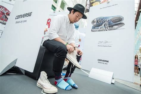 converse celebrates wearers  chuck taylor  star sneakers nookmag