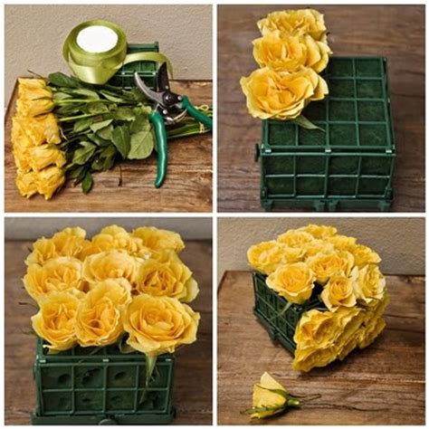 pure dymonds  elegant diy flower box centerpieces