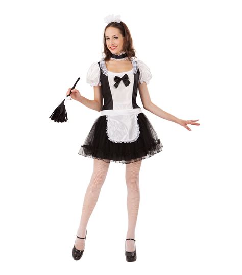 holiday inspirations women s french maid costume small at