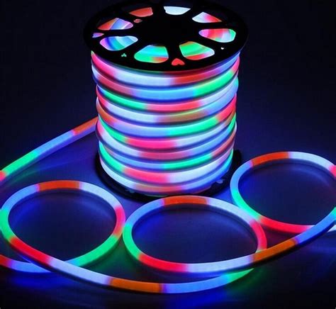 pro  led neon  flexible rgb led neon light strip ip multi colour changing ledsm led