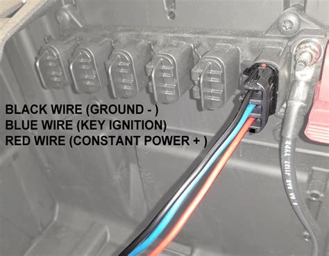 kfi pulse  pin wire harness kfi atv winch mounts  accessories