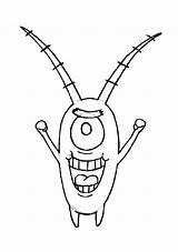 Plankton Spongebob Netart Doodles Anime sketch template