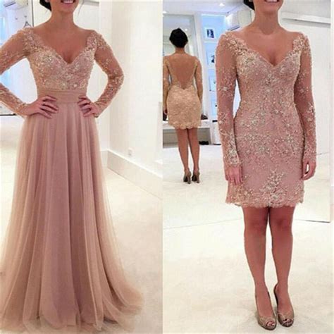 long sleeve prom dresses lace prom dresses tulle prom dresses pink