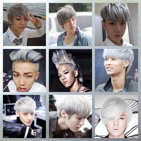 More Kpop Idols With Different Color Hairstyles Page 2