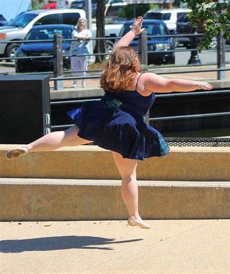 overweight ballerina dances better than the skinny girls