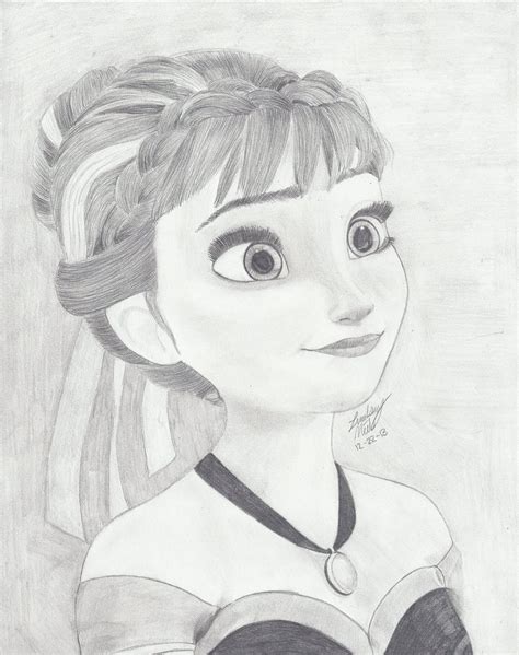 Anna From Frozen By Mymonsterstuff On Deviantart