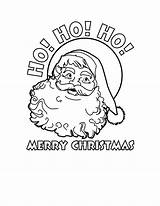 Coloring Christmas Merry Pages Printable Ho Popular Color Choose Board Docstoc Card sketch template