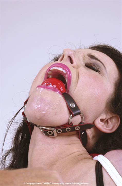 tighten the gag to make her drool more porn pic eporner