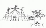 Zirkus Circo Ausmalbilder Zirkuszelt Tendone Iluminar Malen Recortables Todorecortables Vari Midisegni sketch template