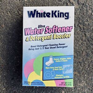 white king ultra water softener powder  sealed box lb oz ebay