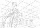 Coloring Terminator Pages sketch template