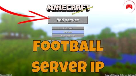 Minecraft Football Server Ip Address Youtube