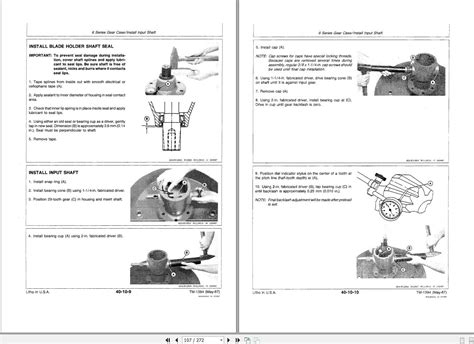 john deere rotary cutters     series technical manual tm auto repair manual forum