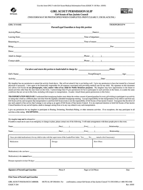 girl scout pdf fill out and sign online dochub