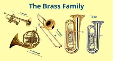 musical instruments   families series  brass family musichalice