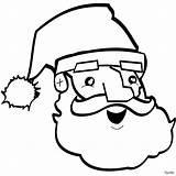 Santa Face Coloring Pages Claus Printable Europe Map Clipart Western Blank Cliparts Beard Clip Color Online Print Clipartbest Dibujos Library sketch template
