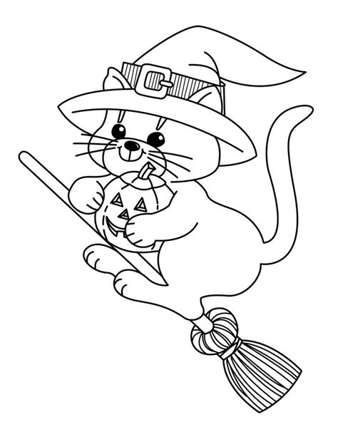 witch coloring pages kidsuki