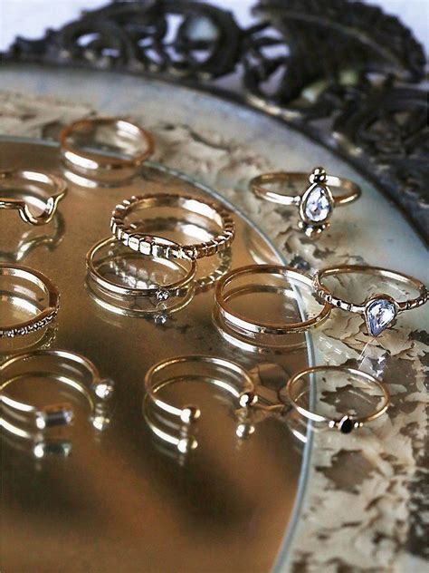 mega mix n match ring set jewelry handmade rings accessories