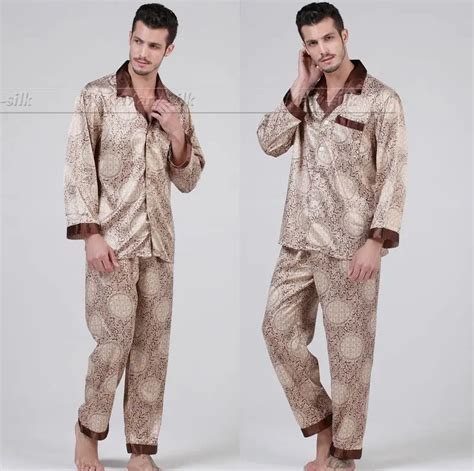 mens silk satin pajamas set pajama pyjamas pjs set sleepwear loungewear uss   xl xl xl