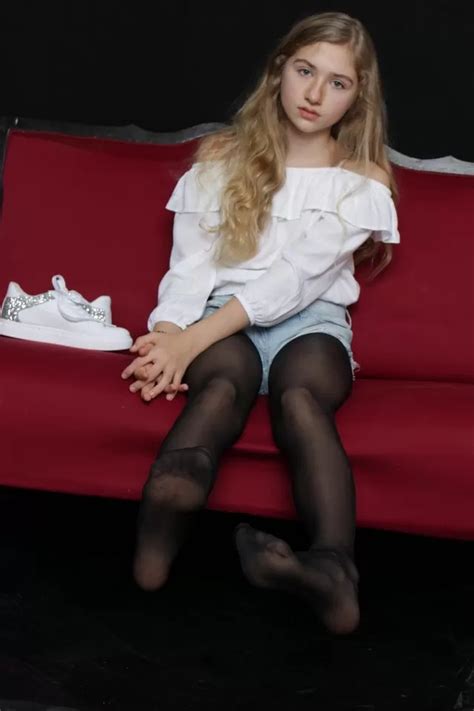 Cute Photoshoot In Denim Shorts And Tights 💫💫💫 Russian Beautiful