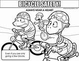 Coloring Pages Safety Bike Colouring Helmet Bicycle Wear Drawing Always Kids Sheets Printable Football Color Medium Resolution Getcolorings Helmets Dirt sketch template
