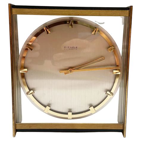 1960s Vintage German Table Clock From Kaiser At 1stdibs