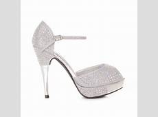 High Heels Cheap Womens Shoes Party wedding shoes Angie 01 Silver 02