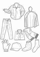 Coloring Attire Pages sketch template