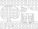 Coloring Dot Pages Polka Do Kindergarten Getcolorings Getdrawings Colorings Printable sketch template