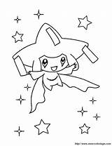 Pokemon Coloring Pages Jirachi Celebi Sylveon Color Print Coloriage Pokémon Printable Kids Xy Cards Getcolorings Cute Steel Sketch Line Coloring2000 sketch template