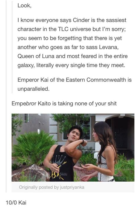 ryan higa would be a perfect kai if they ever wanted to have a cinder movie lunar chronicles