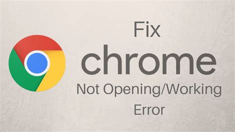 fix google chrome  opening error  windows os youtube