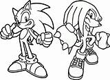 Knuckles Sonic Coloring Pages Transparent Seekpng Automatically Start Click Doesn Please If sketch template