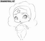 Chibi Wonder Woman Sketch Draw Drawingforall Stepan Ayvazyan sketch template