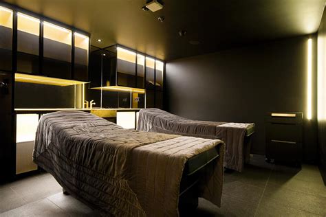 amsterdam hotel opens black  gold bank vault spa architecture