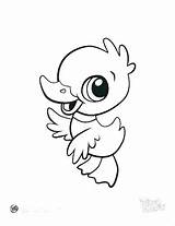 Printable Coloring Baby Pages Animal Animals Cute Leapfrog Drawing Duck Cartoon Leap Color Drawings Learning Silhouette Friends Kids Print Colouring sketch template
