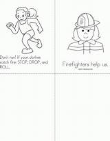 Prevention Fire Week Coloring Pages Sheet Book Popular sketch template