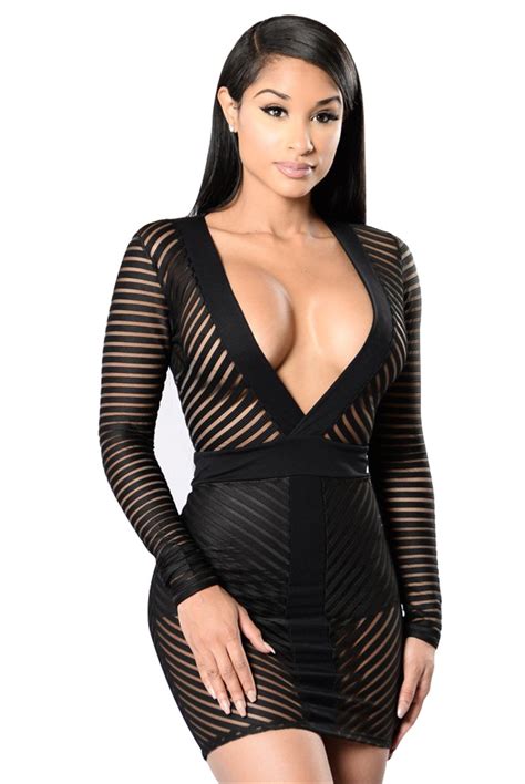 Sexy Women Nightclub Dress New Arrival Perspective Mesh Patchwork Long