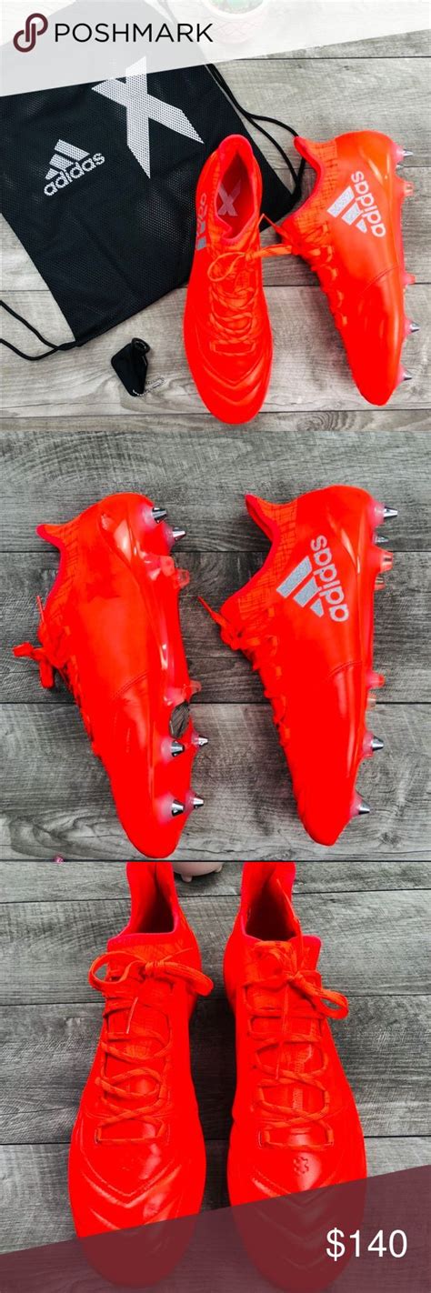 sg leather pro adidas orange metal cleats metal cleats cleats athletic shoes